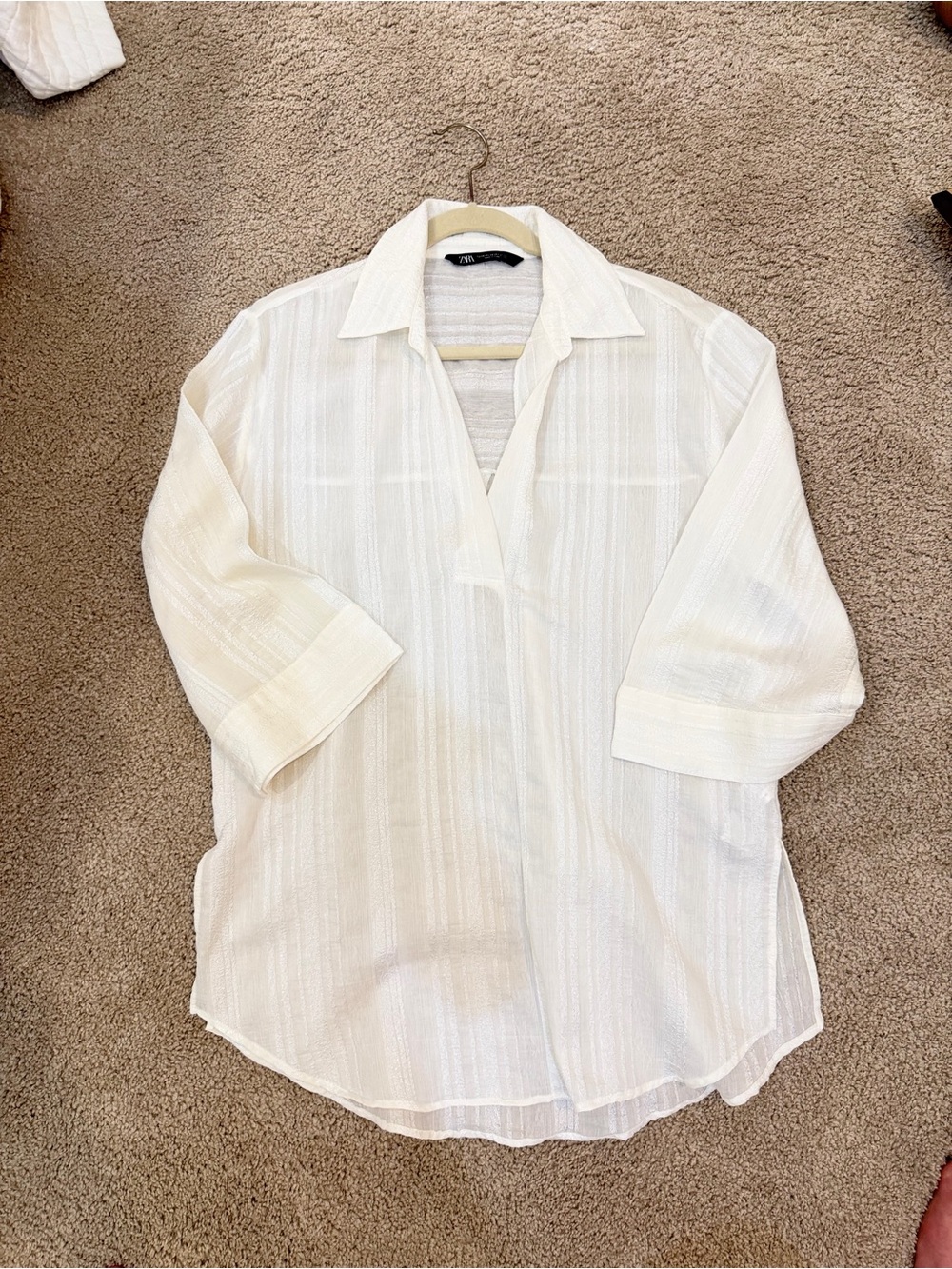 ZARA Linen Coverup